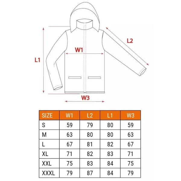 Geaca de lucru, tesatura Oxford, impermeabila, galben, model Visibility, marimea M/50, NEO