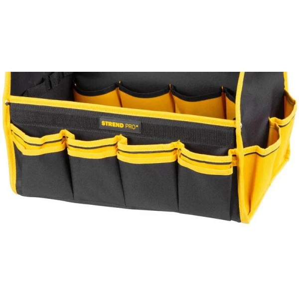 Geanta scule, cu maner si curea transport, textil, max 20 kg, 45x28x33 cm, Strend Pro