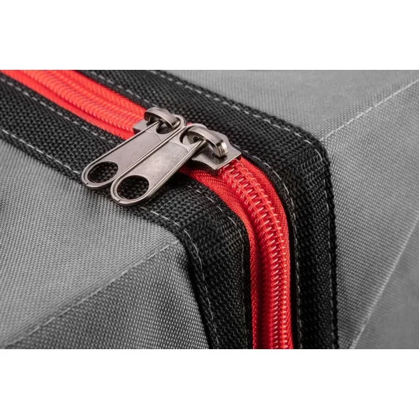 Geanta scule, poliester, 11 buzunare, cu roti si maner telescopic, 42 L, 41x21x24 cm, Graphite Energy