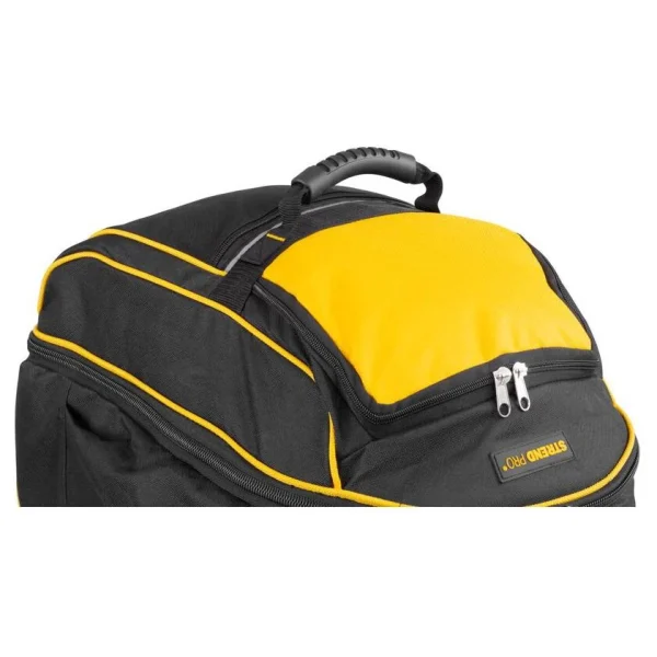 Geanta scule tip ghiozdan, cu maner telescopic, roti, textil, max 20 kg, 36x25x54 cm, Strend Pro