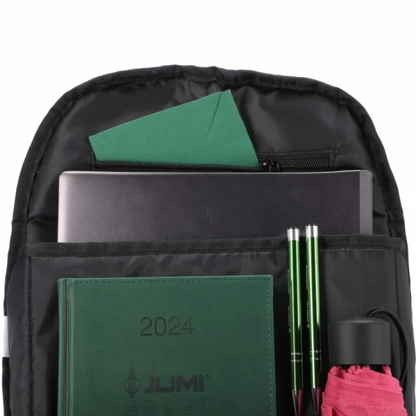 Ghiozdan/rucsac turistic, Tourpeak, 5 compartimente, negru, 21 L, 30x10x40 cm
