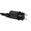 Ghirlanda tip sirag de becuri, LED, 220-240V, IP44, 4 cm, 10 m