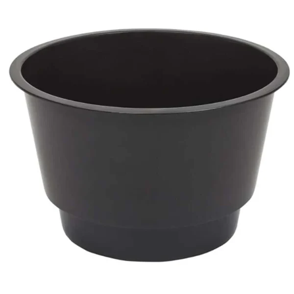 Set 2 ghivece de flori, Matuba Slim, rotunde, inalte, 30x55 cm, alb, Prosperplast