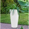 Ghiveci de flori MATUBA slim, 40x78 cm, alb, Prosperplast