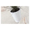 Ghiveci decorativ de flori, rotund, alb, 18/37 L, 38.8x43.6 cm, Sand