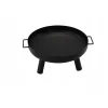 Gratar de gradina cu carbuni, grill rotund, trepied ajustabil, 64.5x64.5x150 cm, Chomik