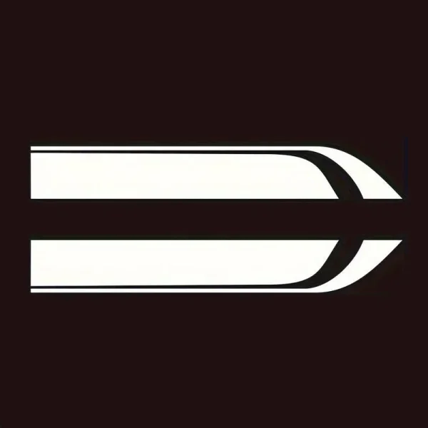 Set 2 stickere autoadezive Tuning, model "Hood Stripes V1", dimensiune 85 x 12 cm, culoare Alba