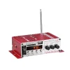 MINI amplificator auto, stereo, 12V, 40 W, radio FM, citire USB sau card SD, cu telecomanda