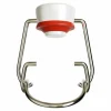 Set 100 capace pentru sticle cu inchidere cu clema metalica si dop ceramic cu garnitura din cauciuc