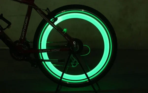 Lumina LED Ambientala pentru bicicleta - VERDE