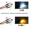 Set 2 lampi Semnalizare Moto SECVENTIALA, cu 2 functii, pozitie si semnalizare, 12V