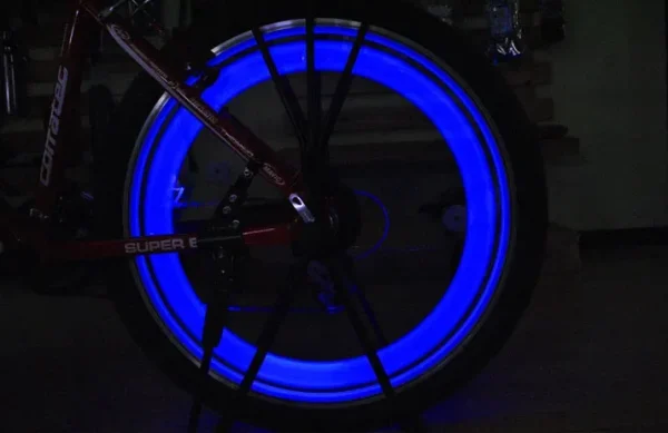 Lumina LED Ambientala pentru bicicleta - ALBASTRU