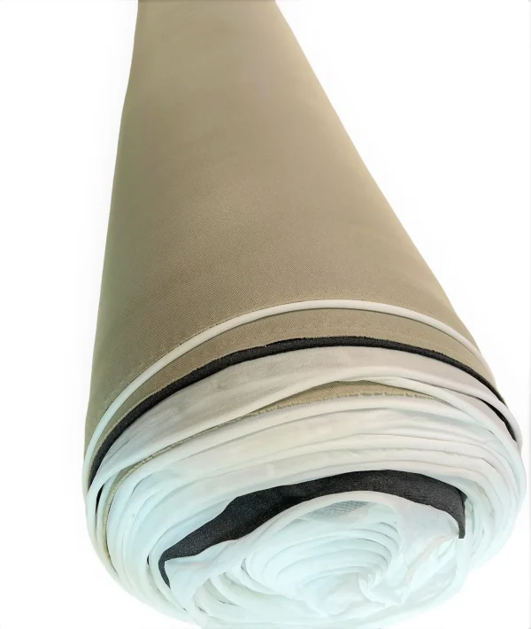 Material pentru reconditionare plafon auto, material textil cu spate buretat, culoare Bej, dimensiune 2m x 1,50m