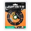 Disc diamantat segmentat, lemn, taiere uscata, 125 mm/1.0 mm, Jufisto