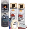 Kit complet reparatie si vopsire jante culoare Auriu Metalic, V2