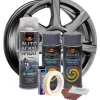 Kit complet reparatie si vopsire jante culoare Gri Inchis, V2
