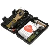 Kit turistic, supravietuire, multifunctional, cu trusa, set 21 piese, 20x11x5 cm, Springos