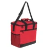 Geanta termoizolanta pentru picnic sau plaja, capacitate 16l, culoare Rosie