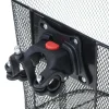 Cos metalic pentru bicicleta cu maner, demontabil, conceput pentru a fi montat in partea din fata