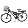 Cos metalic pentru bicicleta cu maner, demontabil, conceput pentru a fi montat in partea din fata