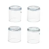 Set 4 buc. protectii anti-zgarieturi picioare scaun, diametru 19mm, culoare transparent