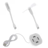 Masa pentru Laptop plianta din MDF, dimensiune 60 x 39,5 cm, cu USB, lampa si ventilator