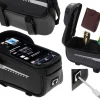 Suport Telefon IMPERMEABIL tip Geanta, montaj pe Motocicleta sau Bicicleta