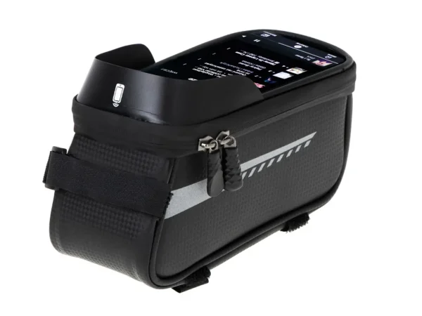 Suport Telefon IMPERMEABIL tip Geanta, montaj pe Motocicleta sau Bicicleta