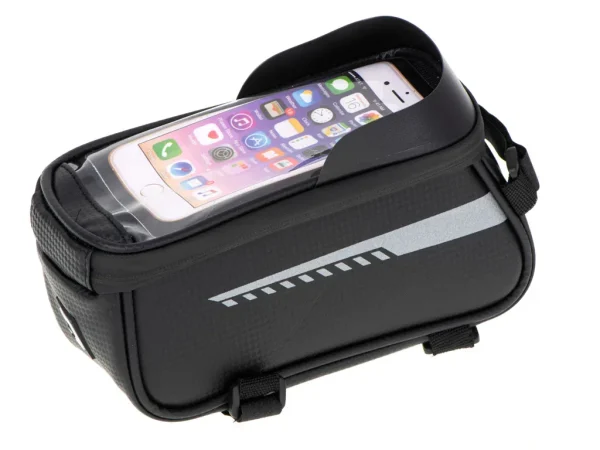 Suport Telefon IMPERMEABIL tip Geanta, montaj pe Motocicleta sau Bicicleta