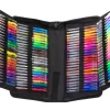 Set 242 piese, Pixuri cu gel multicolor + Rezerve + Carte de colorat + Penar