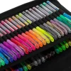 Set 242 piese, Pixuri cu gel multicolor + Rezerve + Carte de colorat + Penar
