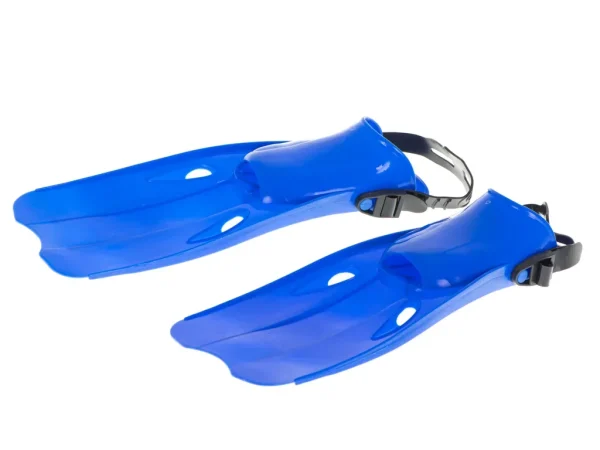 Labe de Inot si Scufundari, marime M (22,5-24,5 cm), culoare Albastra