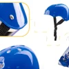 Set Protectie pentru copii, 7 piese, model SKATEBOARD, culoarea Albastra