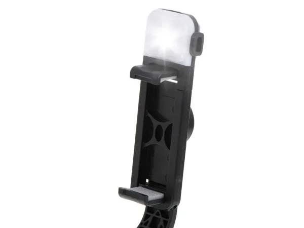 Set 3in1, Selfie Stick cu Lampa LED si Trepied, conectare Bluetooth, alimentare USB