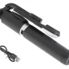 Set 3in1, Selfie Stick cu Lampa LED si Trepied, conectare Bluetooth, alimentare USB