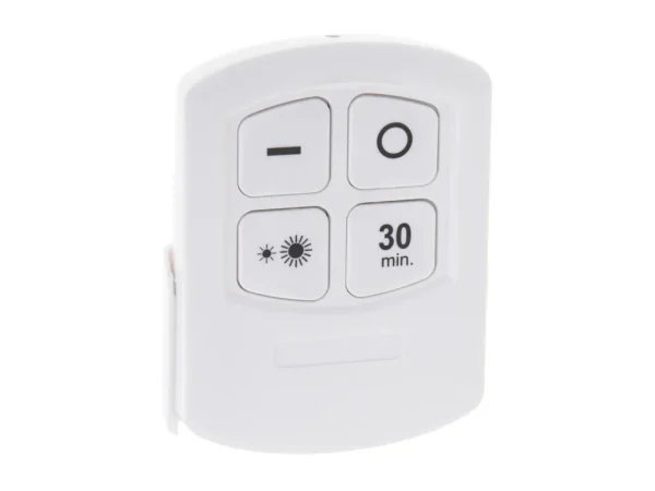 Set 6 Lampi LED Wireless, autoadezive, cu telecomanda, pentru iluminat scari sau mobilier
