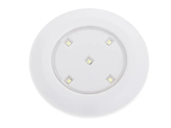 Set 6 Lampi LED Wireless, autoadezive, cu telecomanda, pentru iluminat scari sau mobilier