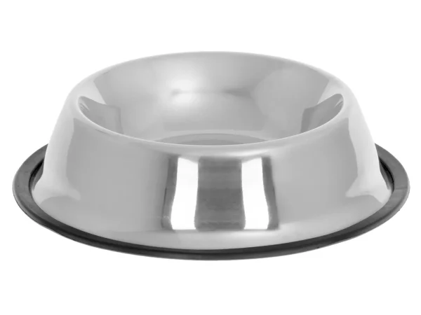 Castron Metalic pentru hranire animale de companie - 15cm