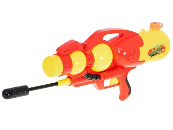Pistol Lansator de apa pentru copii, model MEGA XXL, volum 2400 ml, dimensiune 60cm