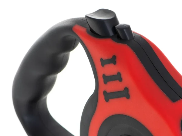 Lesa Retractabila Automata 5m lungime pentru caini de pana la 14 kg