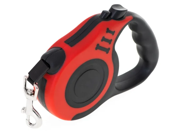 Lesa Retractabila Automata 5m lungime pentru caini de pana la 14 kg