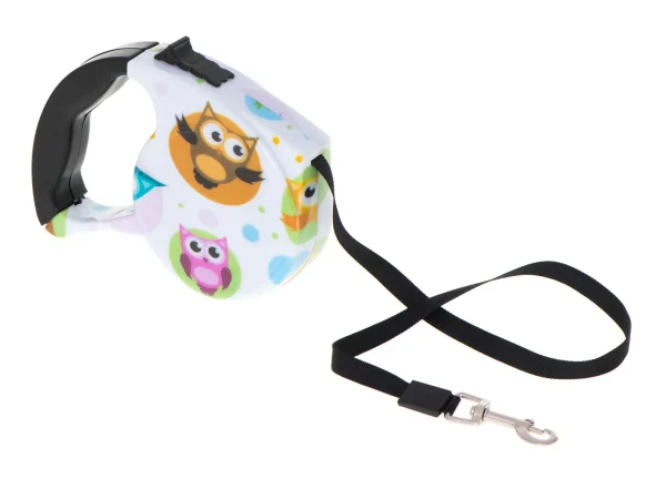 Lesa Retractabila Automata 5m lungime pentru caini de pana la 8kg