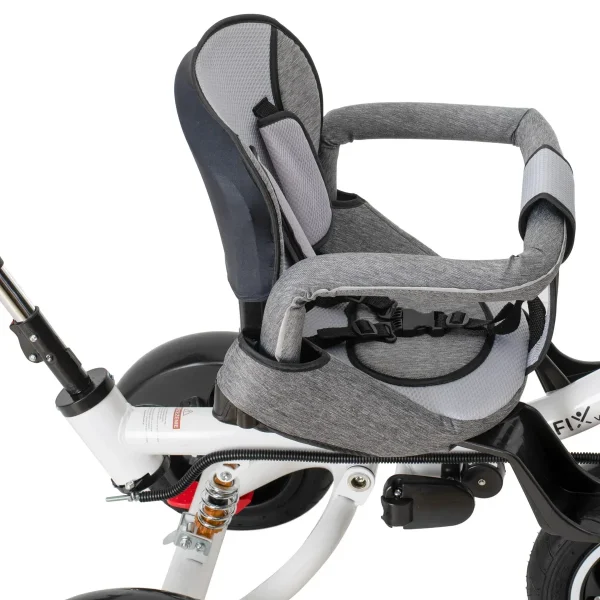 Tricicleta si Carucior pentru copii Premium TRIKE FIX V3 culoare Gri