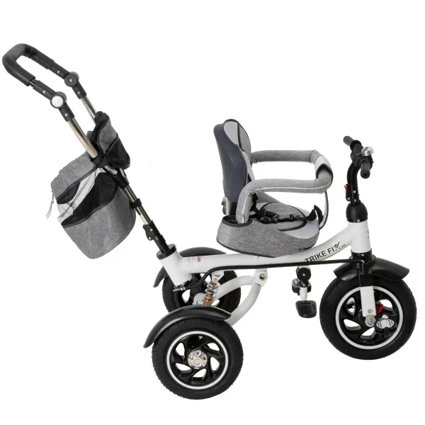 Tricicleta si Carucior pentru copii Premium TRIKE FIX V3 culoare Gri