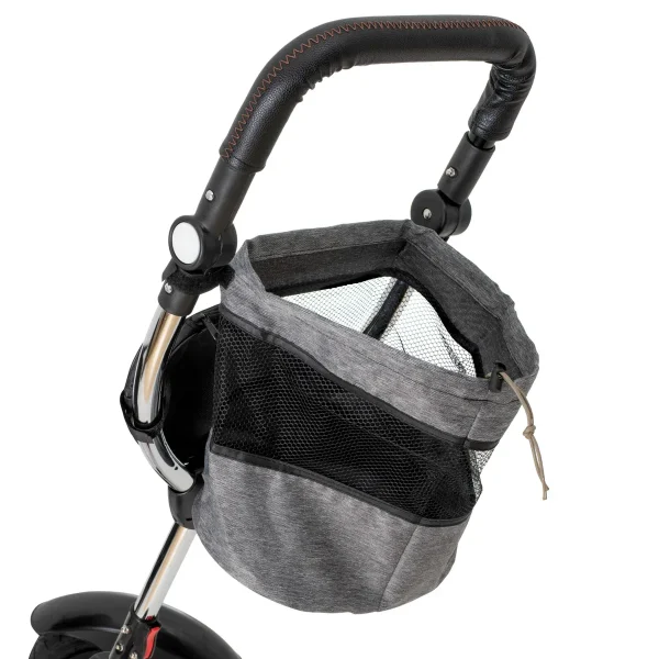 Tricicleta si Carucior pentru copii Premium TRIKE FIX V3 culoare Gri