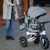 Tricicleta si Carucior pentru copii Premium TRIKE FIX V3 culoare Gri