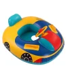 Saltea gonflabila (colac) pentru copii model Masina cu Volan si Claxon, dimensiune 80 x 65 cm