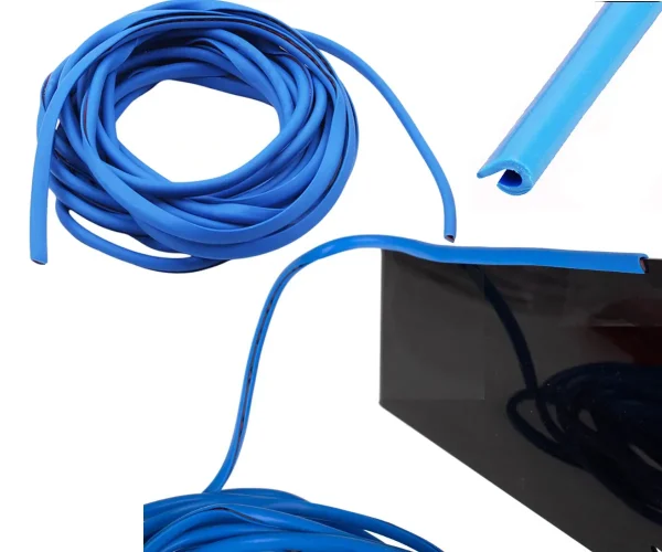 Banda de protectie muchii caroserie, culoare Albastru, lungime 5m