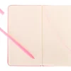 Set Cadou pentru Copii, Caiet cu Flamingo finisat cu piele ecologica + Pix cu Flamingo
