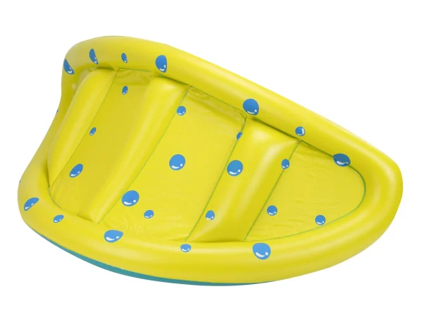 Ponton, Saltea de apa, gonflabila pentru copii cu acoperis, dimensiune 65 x 73 cm